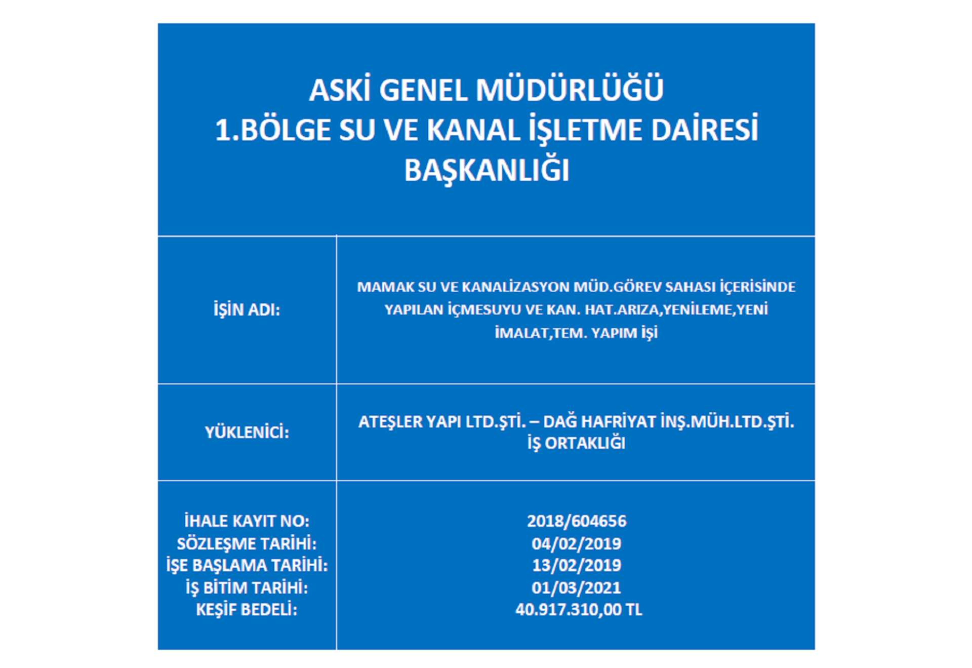 Mamak Su Ve Kanalizasyon Müdürlüğü